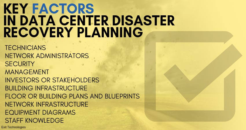 data center disaster recovery infographhic